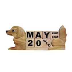Wood Calendar 2