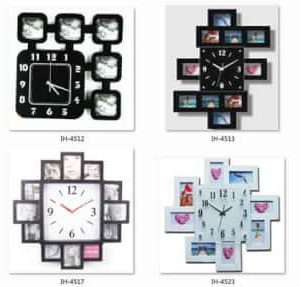 Wall Clock Photo Frame