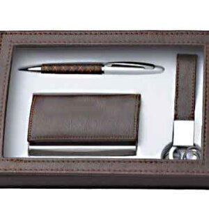 Set with name card holder ball pen 58451