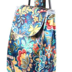 Trolley Bag with Flower Design