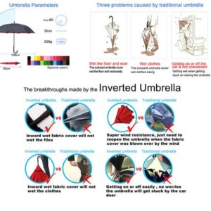 Umbrella Inverted Car Specifications